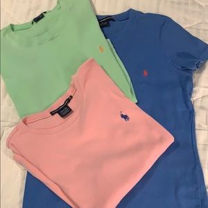 Ralph Lauren Sport Lot of 3 T-shirt